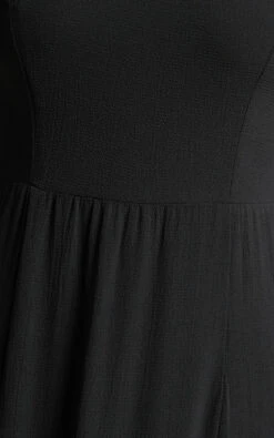 Showpo Bryanne Off The Shoulder Bishop Sleeve Maxi Dress In Black -Showpo Women's Clothing Store Bryanne Off The Shoulder Bishop Sleeve Maxi Dress in Black 10