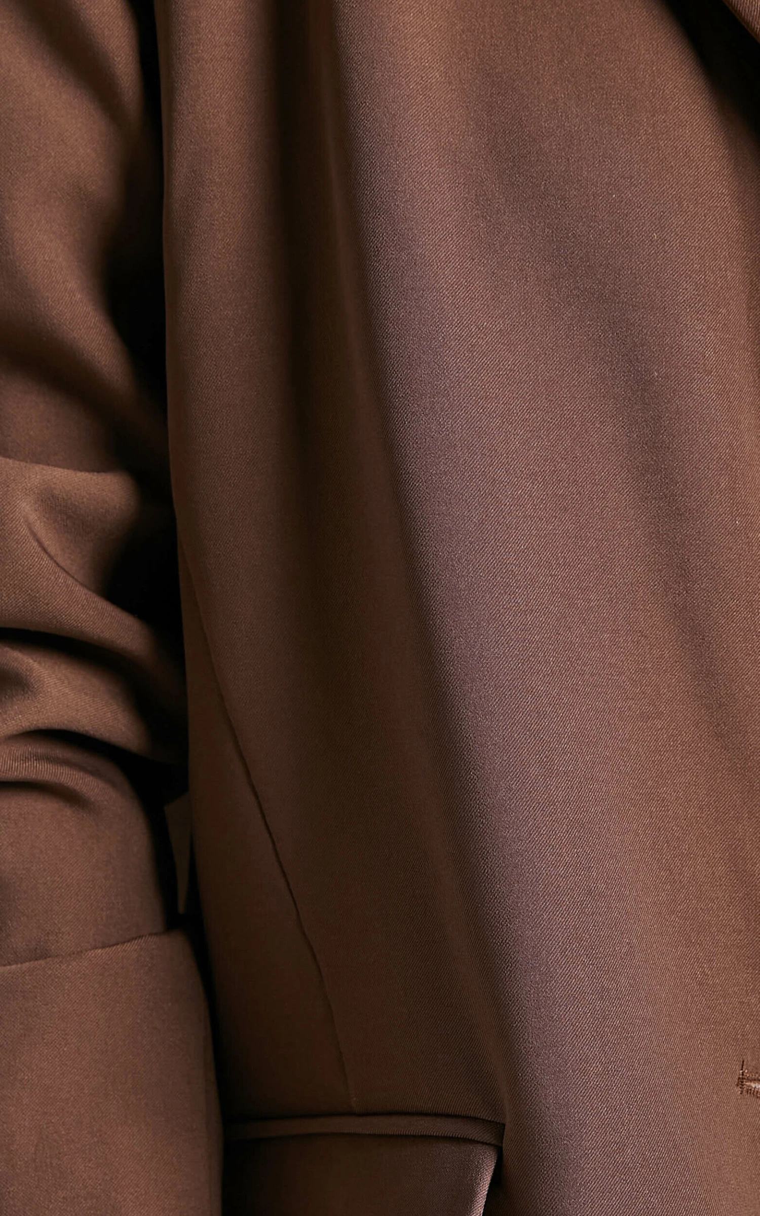 Showpo Caralina Blazer - Oversized Single Breasted Blazer In Chocolate 9 Showpo Caralina Blazer - Oversized Single Breasted Blazer In Chocolate - Image 9