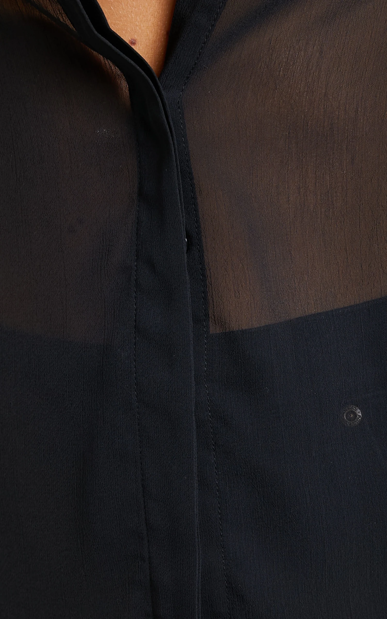 Showpo Cenette Long Sleeve Shirt In Black 7 Showpo Cenette Long Sleeve Shirt In Black - Image 7