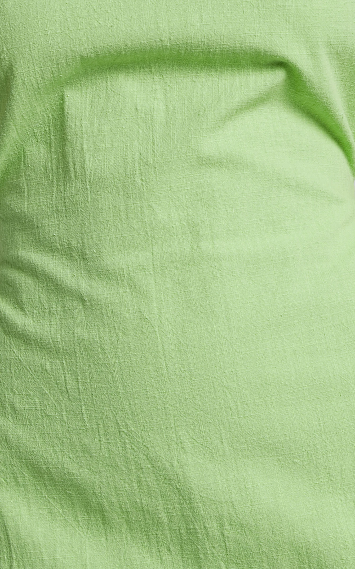 Showpo Chaila Gathered Open Back Cotton Mini Dress In Lime 9 Showpo Chaila Gathered Open Back Cotton Mini Dress In Lime - Image 9