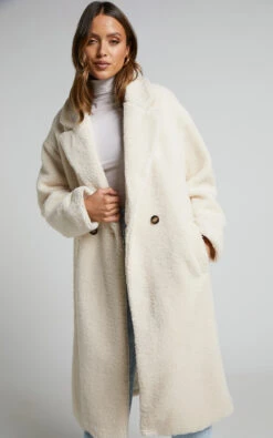 Showpo Cielito Longline COATIGAN In Cream 10 Showpo Cielito Longline COATIGAN In Cream -Showpo Women's Clothing Store Cielito longline COATIGAN in Cream 5