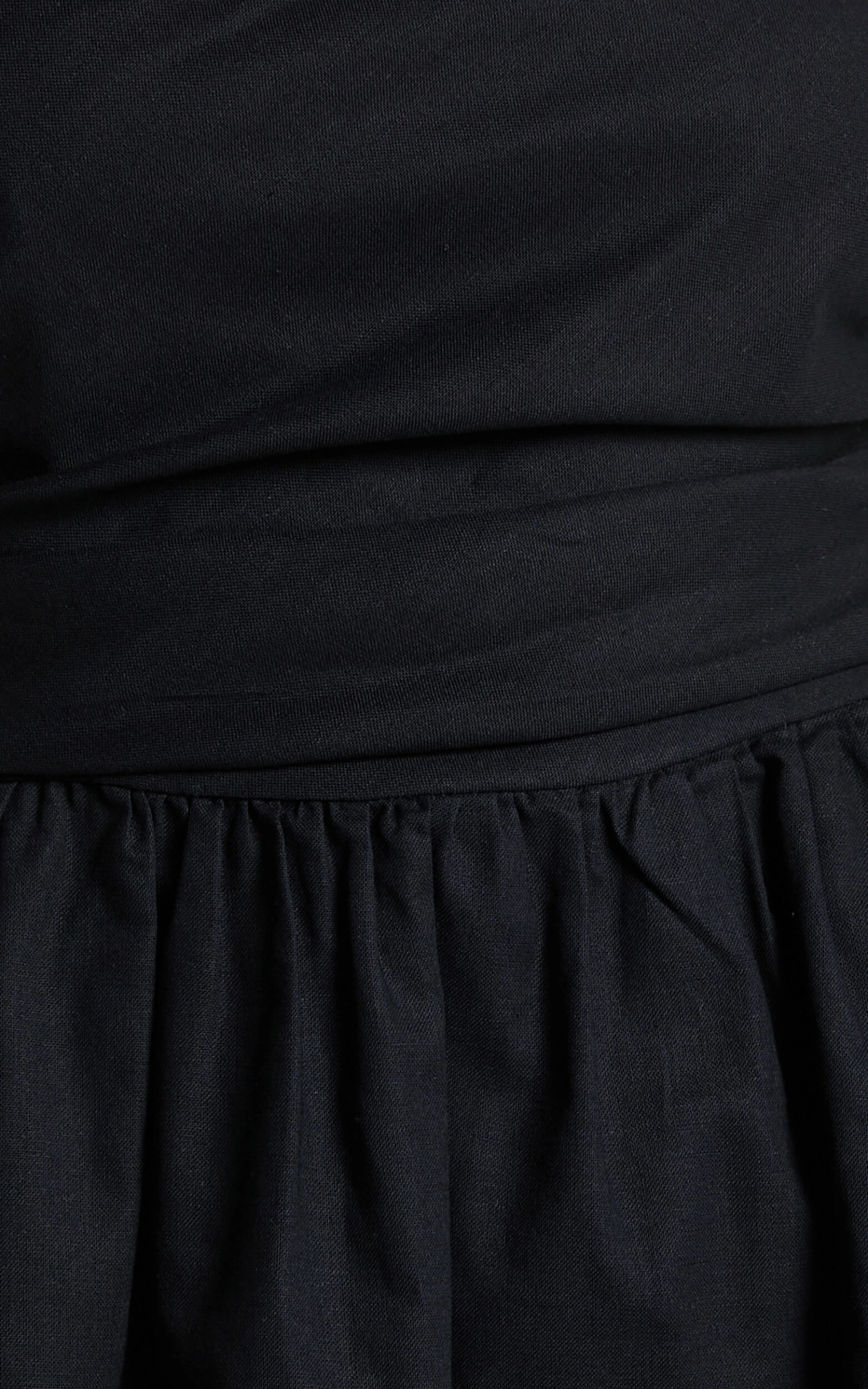 Showpo Claudina Mini Dress - Puff Sleeve Ruched Bodice Dress In Black 8 Showpo Claudina Mini Dress - Puff Sleeve Ruched Bodice Dress In Black - Image 8