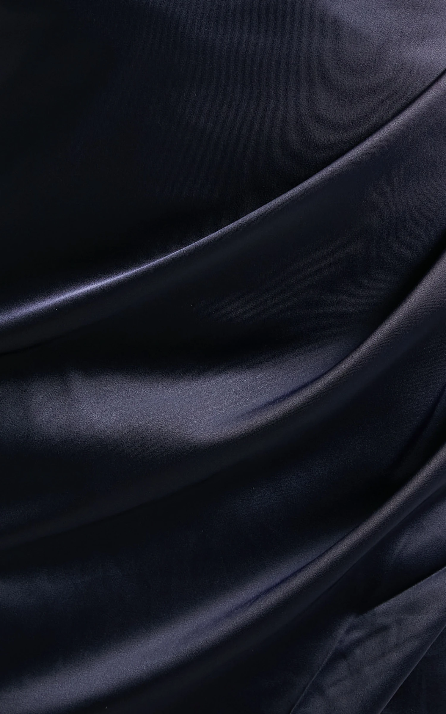 Showpo Dazzling Lights Dress In Navy Satin 9 Showpo Dazzling Lights Dress In Navy Satin - Image 9