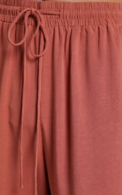 Showpo Devina High Waisted Straight Leg Pants In Clay -Showpo Women's Clothing Store Devina Pant in Clay 2528SB22060015012529 5