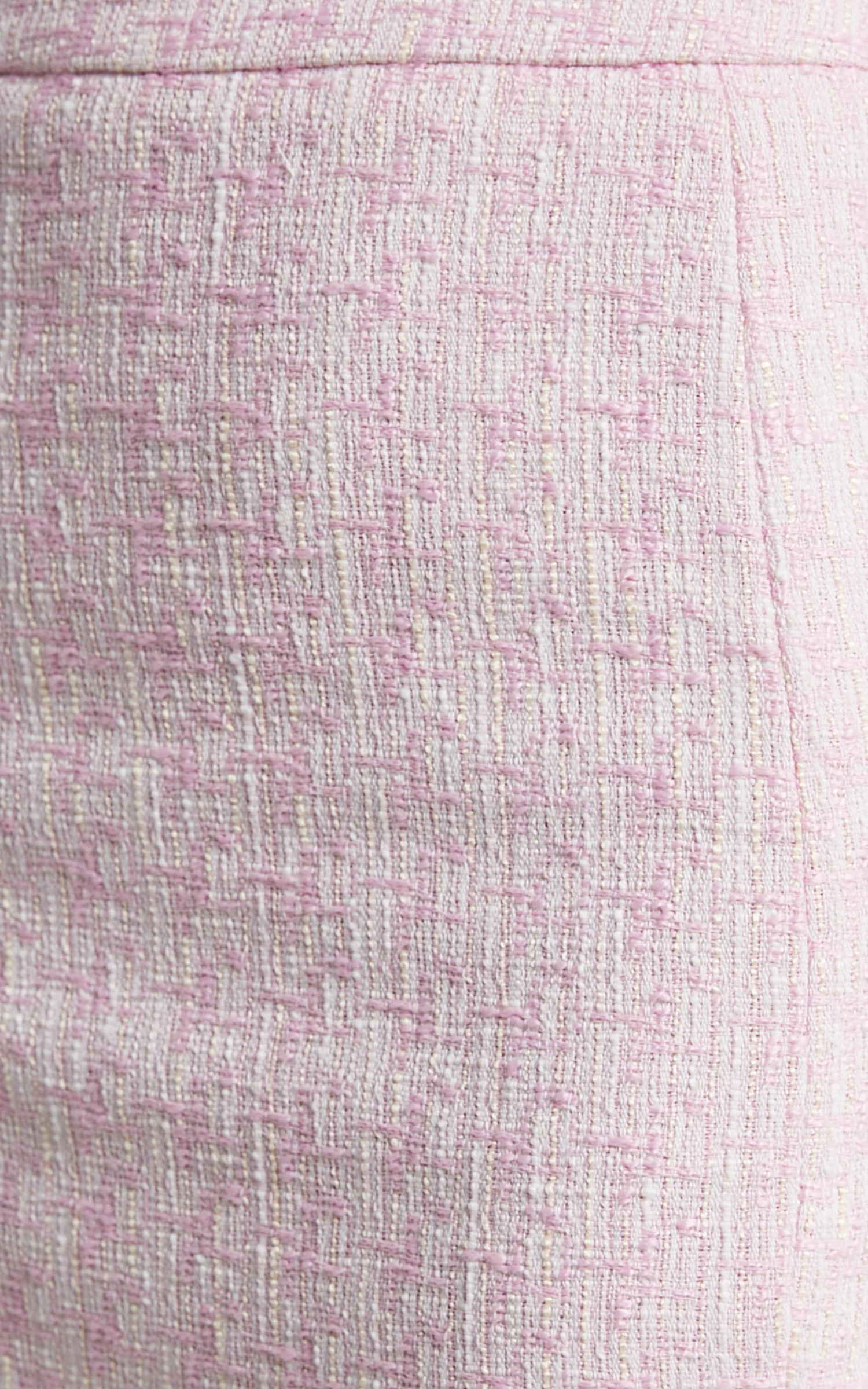 Showpo Dianne Tweed Check Boucle High Waisted Fitted Mini Skirt In Pink 9 Showpo Dianne Tweed Check Boucle High Waisted Fitted Mini Skirt In Pink - Image 9