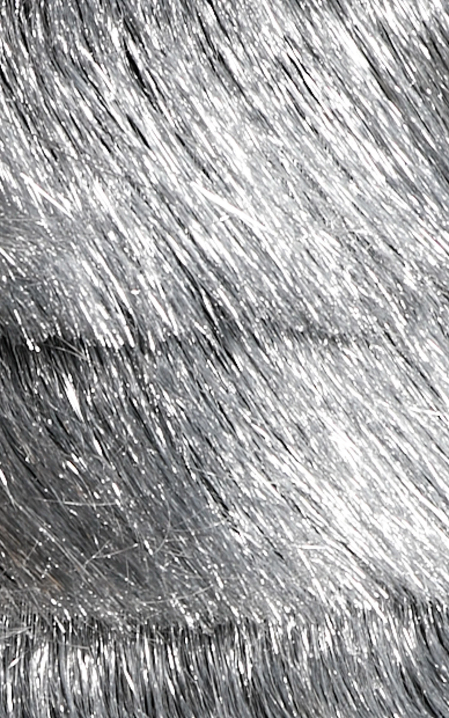 Showpo Dina Mini Dress - Strapless Fringe Tier Dress In Silver 9 Showpo Dina Mini Dress - Strapless Fringe Tier Dress In Silver - Image 9