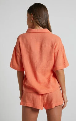 Showpo Donita Button Up Shirt In Sherbet 16 Showpo Donita Button Up Shirt In Sherbet -Showpo Women's Clothing Store Donita Button up Shirt in Sherbet 6