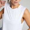Showpo Elena Mid Length Tank In White