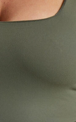 Showpo Elia Square Neck Long Sleeve Bodysuit In Olive 17 Showpo Elia Square Neck Long Sleeve Bodysuit In Olive -Showpo Women's Clothing Store Elia Square Neck Long Sleeve Bodysuit in Olive 2528ST22030042022529 8