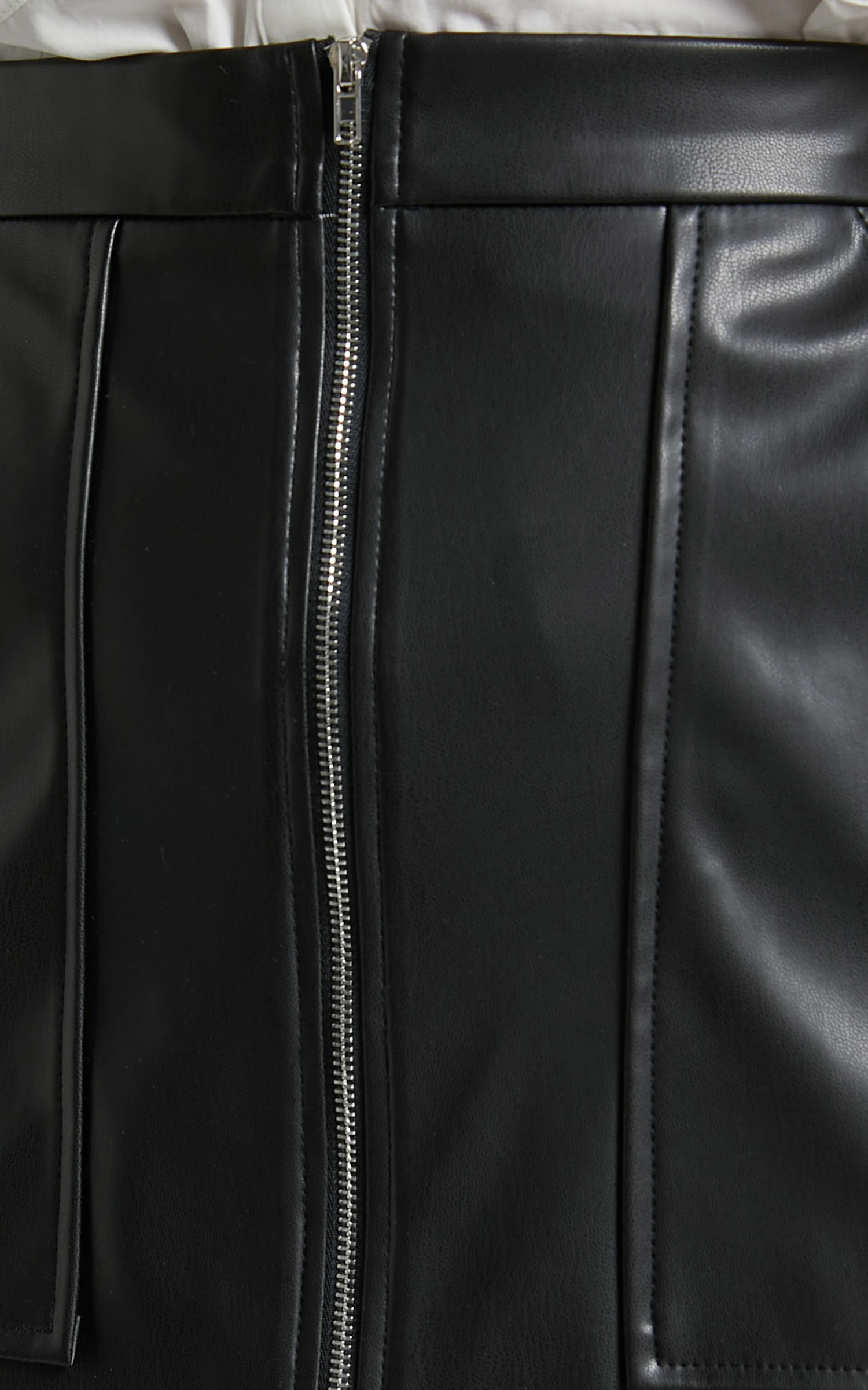 Showpo Elviera A Line Zip Mini Skirt In Black 8 Showpo Elviera A Line Zip Mini Skirt In Black - Image 8