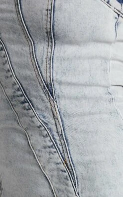 Showpo Erline Mini Dress - Asymmetric Strapless Denim Dress In Mid Blue Wash 15 Showpo Erline Mini Dress - Asymmetric Strapless Denim Dress In Mid Blue Wash -Showpo Women's Clothing Store Erline Asymmetric Strapless Denim Mini in Mid Blue Wash 2528SD22040014012529 10