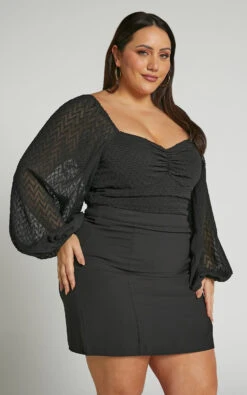 Showpo Evelenna Split Mini Skirt In Black 12 Showpo Evelenna Split Mini Skirt In Black -Showpo Women's Clothing Store Evelenna Split Mini Skirt in Black 4