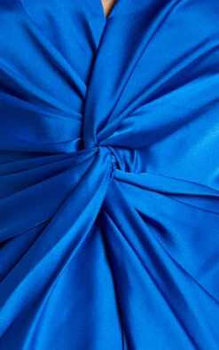 Showpo Everest Twist Front Relaxed Sleeve Mini Dress In Cobalt 17 Showpo Everest Twist Front Relaxed Sleeve Mini Dress In Cobalt -Showpo Women's Clothing Store Everest Twist Front relaxed sleeve mini dress in Cobalt 8