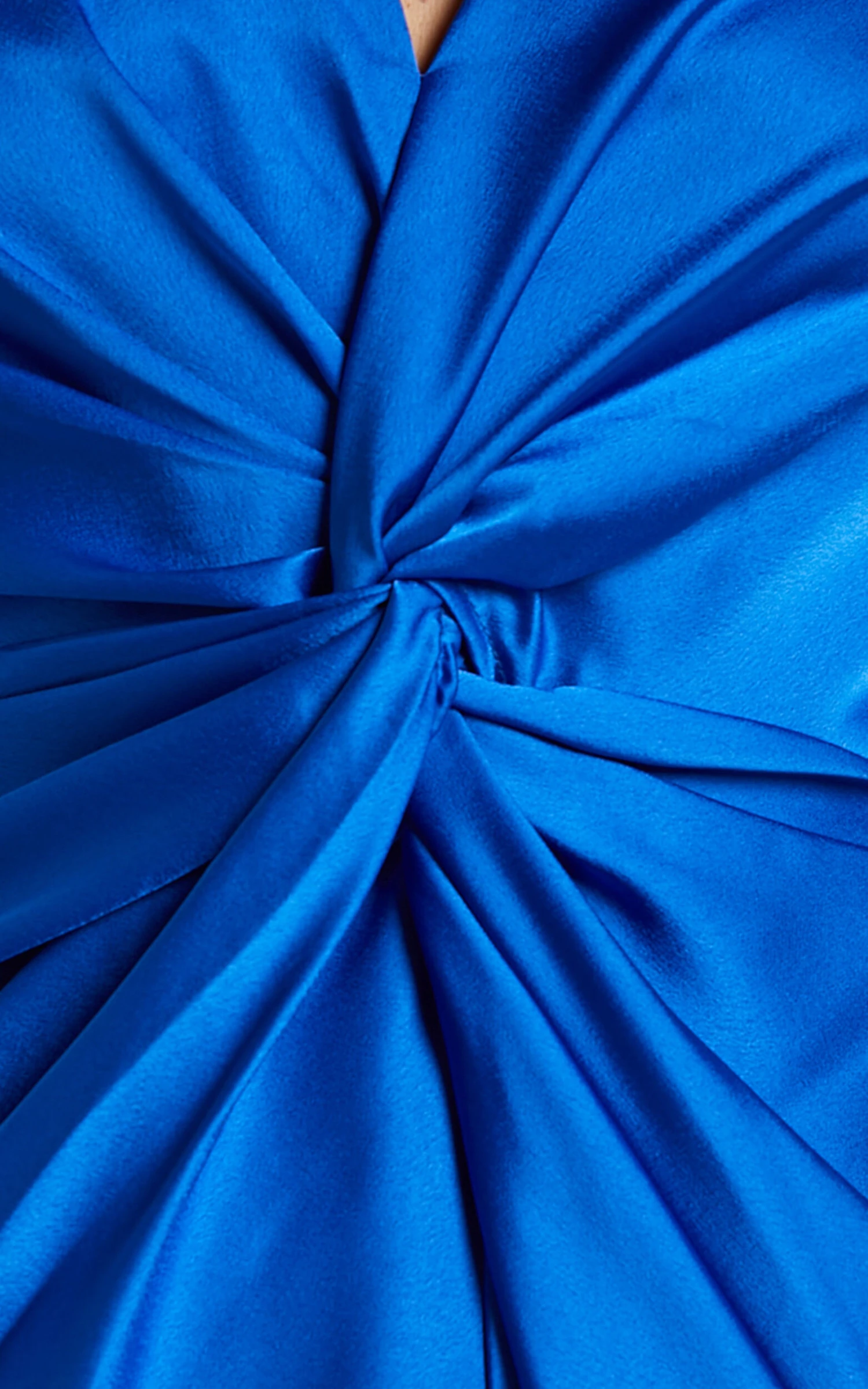 Showpo Everest Twist Front Relaxed Sleeve Mini Dress In Cobalt 9 Showpo Everest Twist Front Relaxed Sleeve Mini Dress In Cobalt - Image 9