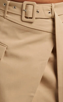 Showpo Valeria Asymmetric Mini Skirt In Camel 17 Showpo Valeria Asymmetric Mini Skirt In Camel -Showpo Women's Clothing Store Fabric 15