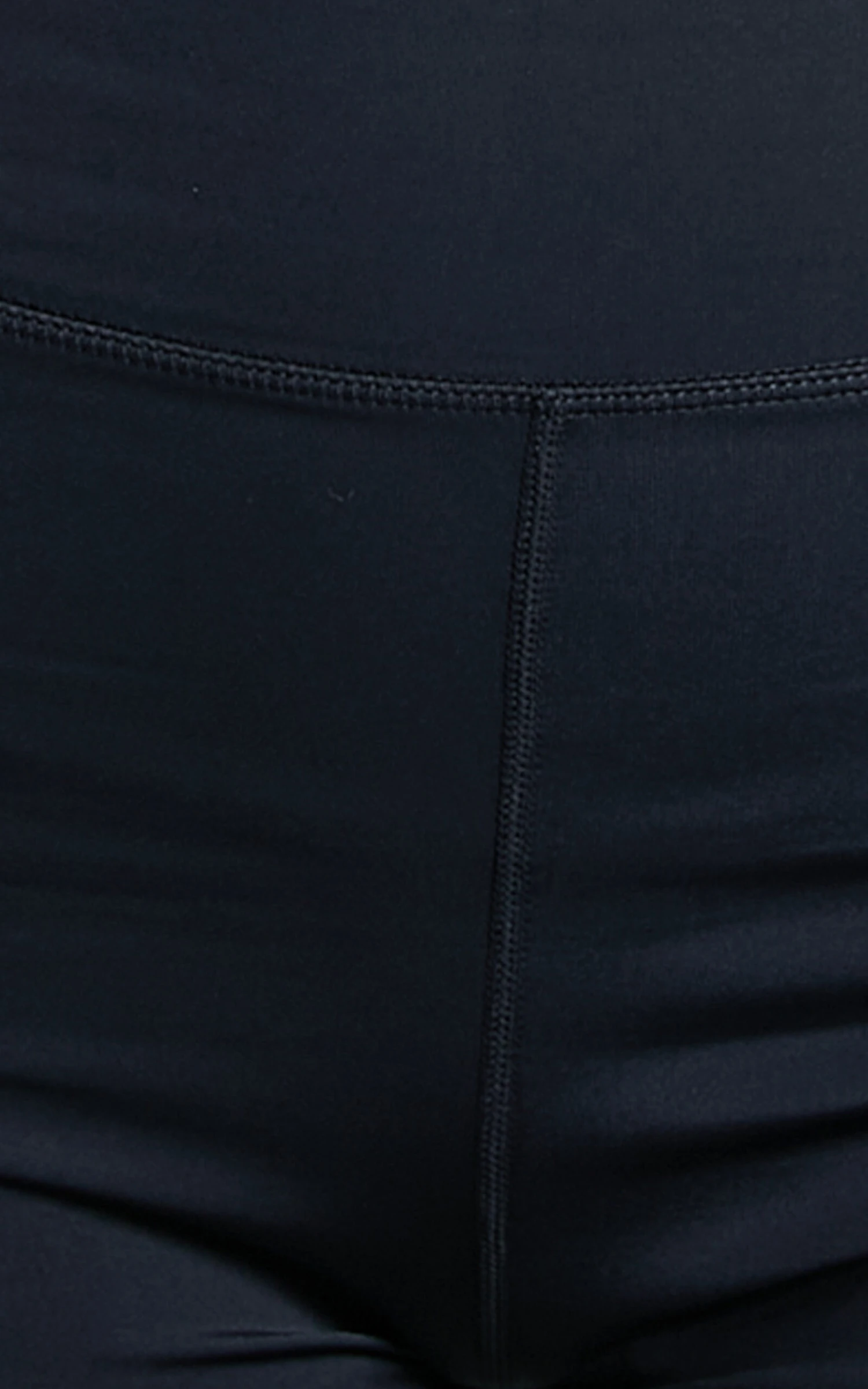 Showpo Vienna Mid Length Shorts In Black 5 Showpo Vienna Mid Length Shorts In Black - Image 5