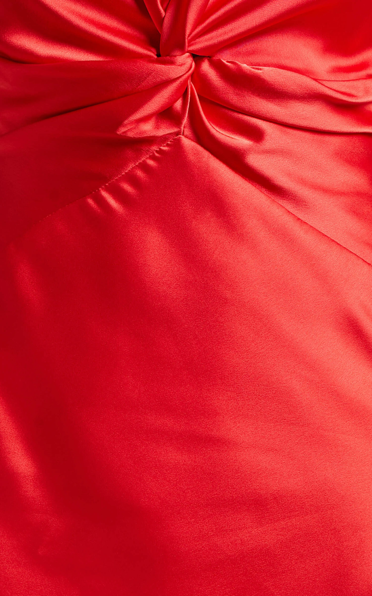 Showpo Florentina Twist Front Open Tie Back Midi Dress In Red 9 Showpo Florentina Twist Front Open Tie Back Midi Dress In Red - Image 9