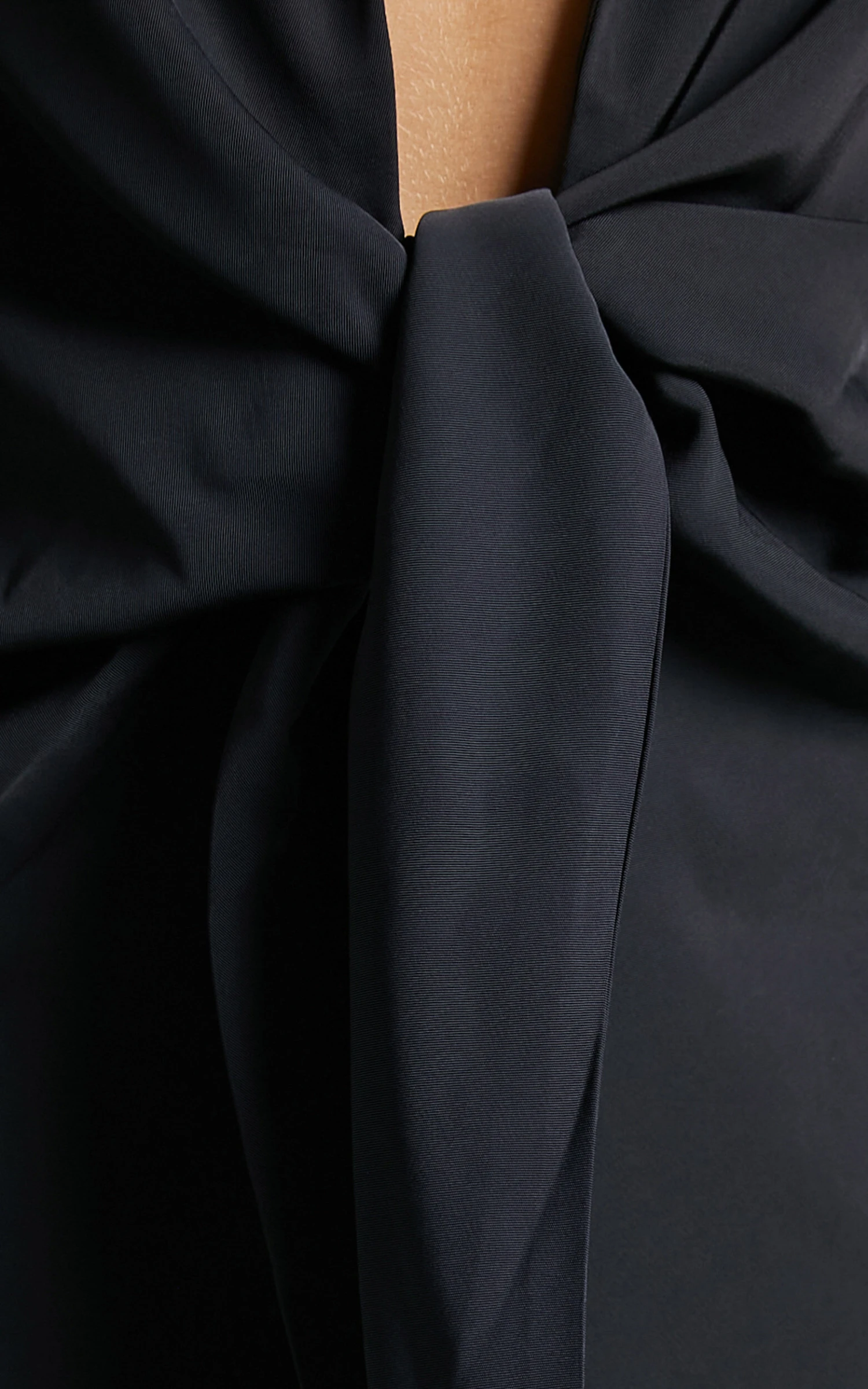 Showpo Francine Lapel Shirt Dress In Black 9 Showpo Francine Lapel Shirt Dress In Black - Image 9