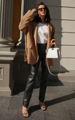 Showpo Amalea Oversized Boyfriend Blazer In Mocha 14 Showpo Amalea Oversized Boyfriend Blazer In Mocha -Showpo Women's Clothing Store GT2A6167 cl copy