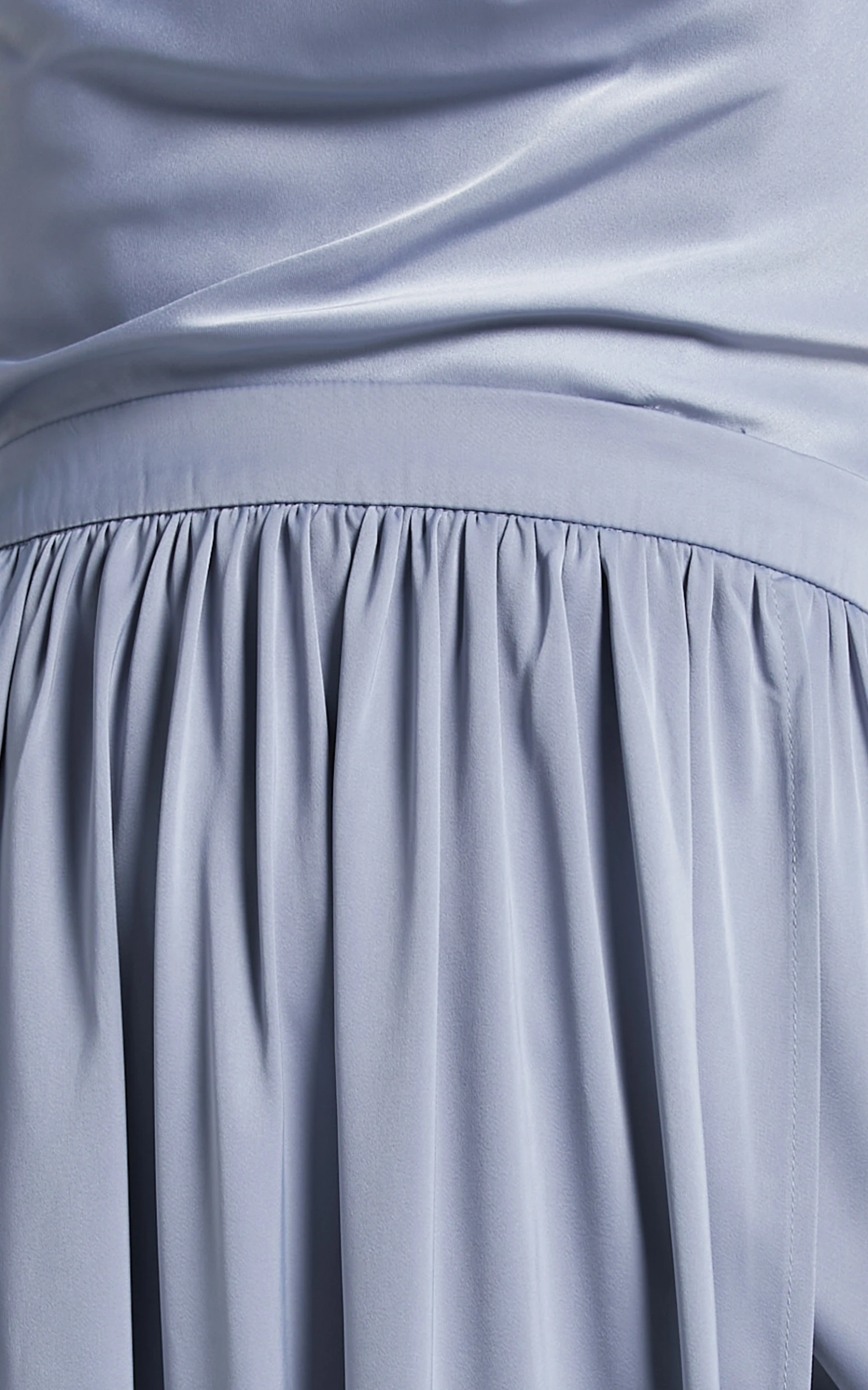 Showpo Gemalyn Maxi Dress - Cowl Neck Thigh Split Dress In Sky Blue 8 Showpo Gemalyn Maxi Dress - Cowl Neck Thigh Split Dress In Sky Blue - Image 8