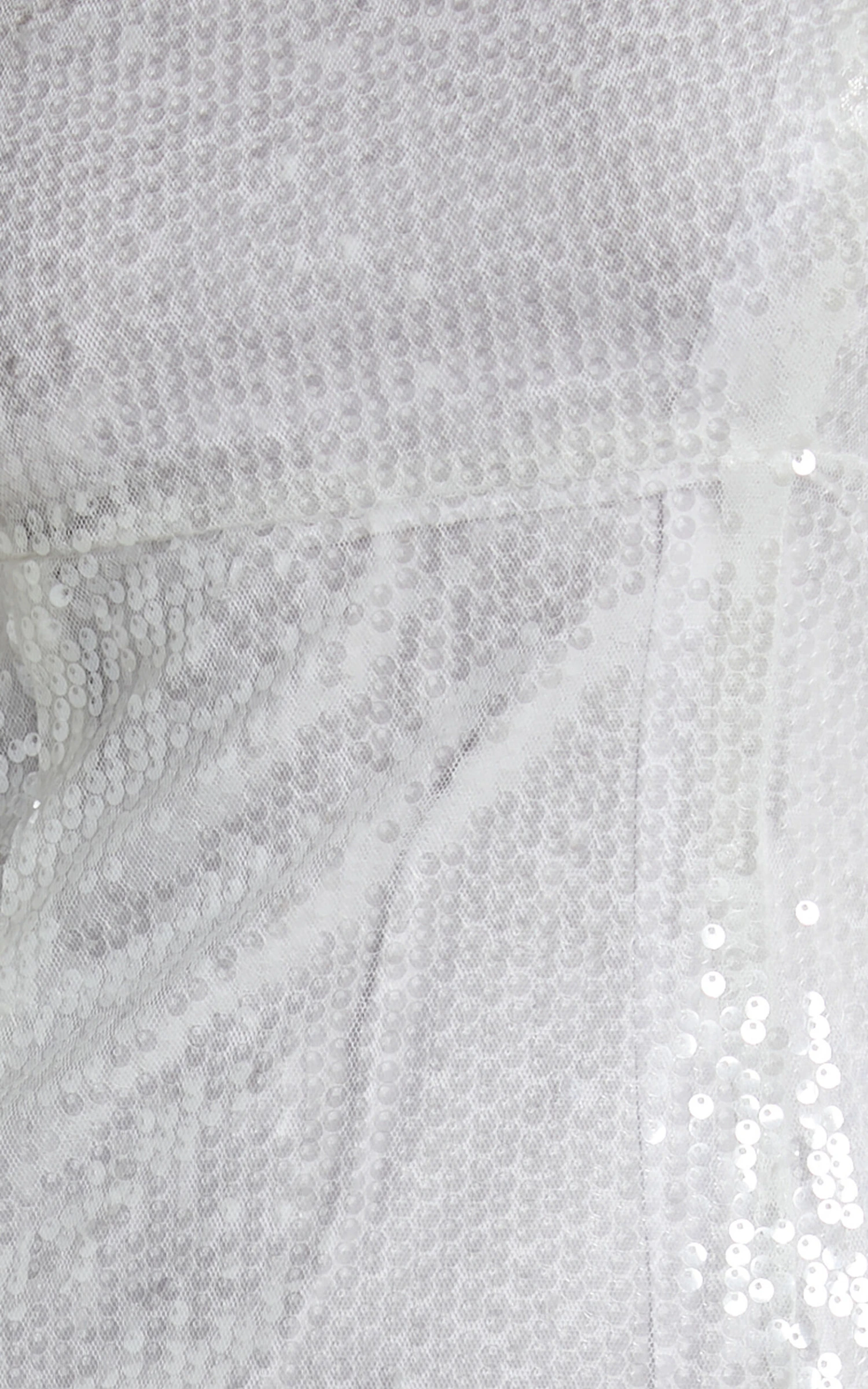 Showpo Gween Clear Sequin Sheer Midi Dress In White 7 Showpo Gween Clear Sequin Sheer Midi Dress In White - Image 7