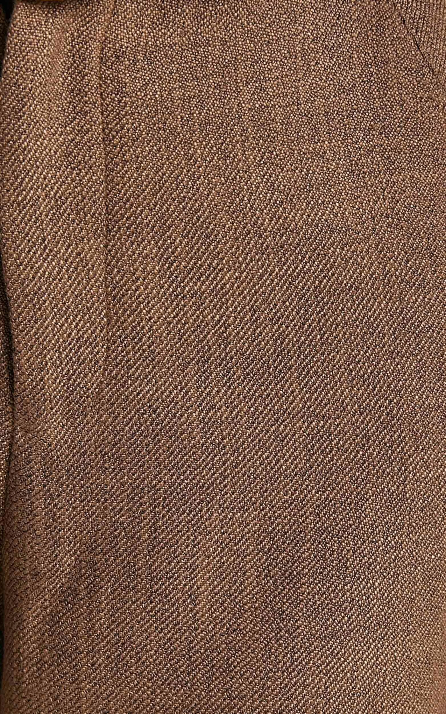 Showpo Jacintah High Waisted Twill Pants In Chocolate 7 Showpo Jacintah High Waisted Twill Pants In Chocolate - Image 7