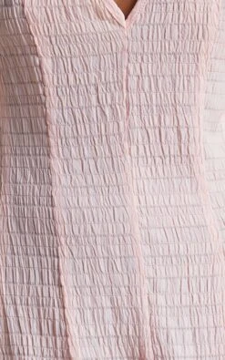 Showpo Jackelyn Puff Sleeve V Neck Midi Dress In Pink -Showpo Women's Clothing Store Jackelyn Puff Sleeve V Neck Midi Dress in Pink 9