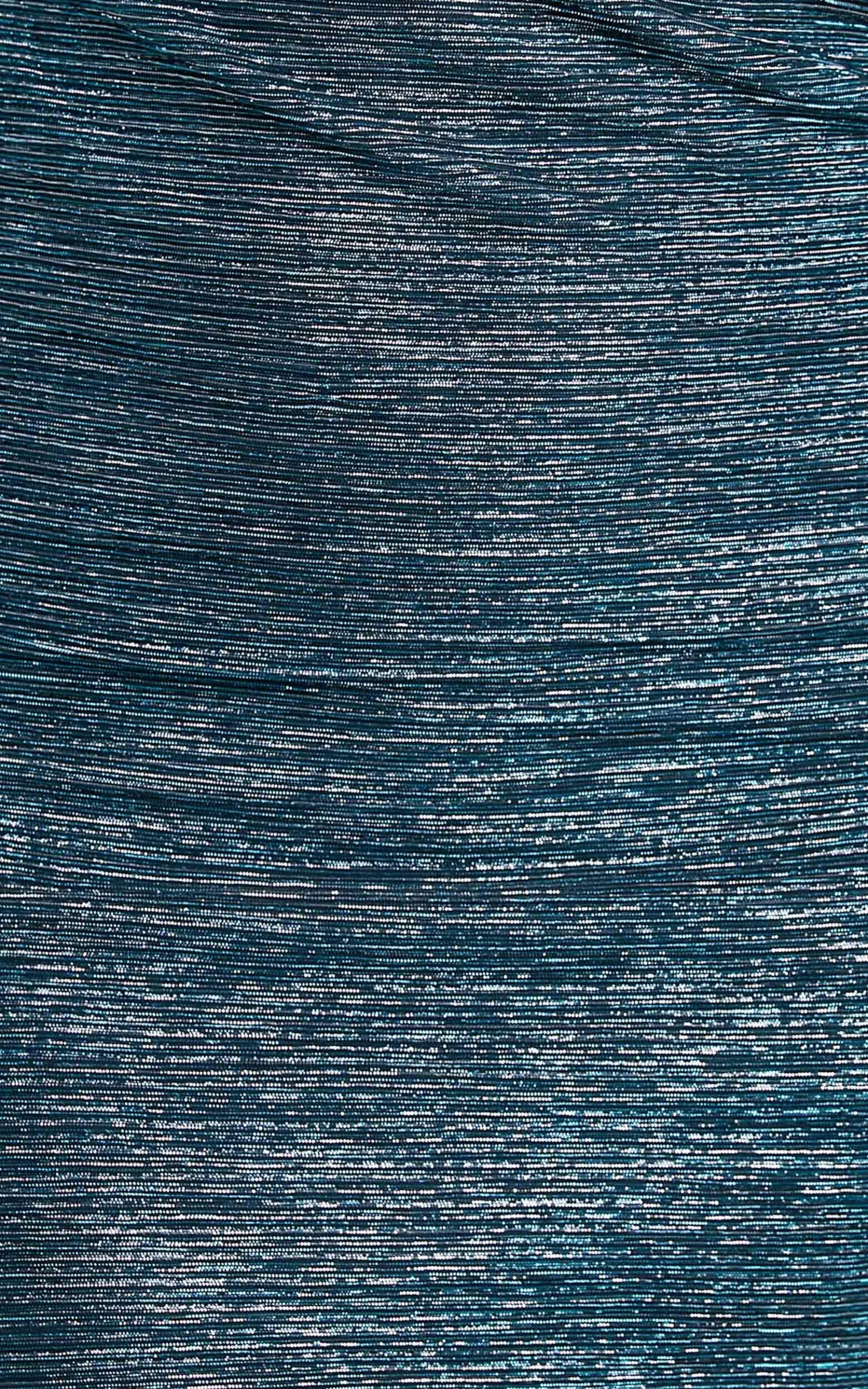 Showpo Jamil Balloon Sleeve Bodycon Mini Dress In Blue 9 Showpo Jamil Balloon Sleeve Bodycon Mini Dress In Blue - Image 9