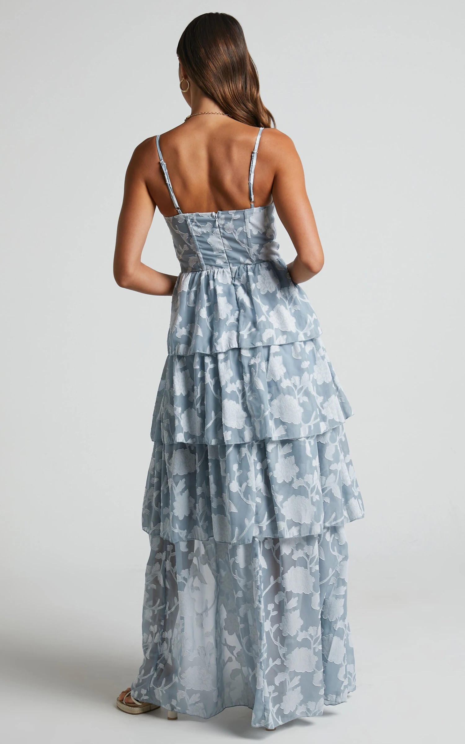 Showpo Janezkie Femme Formal Maxi Dress In Light Blue 7 Showpo Janezkie Femme Formal Maxi Dress In Light Blue - Image 7