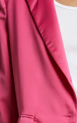 Showpo Jannie Blazer - Oversized Plunge Button Up Blazer In Pink 15 Showpo Jannie Blazer - Oversized Plunge Button Up Blazer In Pink -Showpo Women's Clothing Store Jannie Oversized Plunge Neck Button Up Blazer in Pink 6