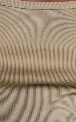 Showpo Jasper Ribbed Racerback Halter Top In Latte 9 Showpo Jasper Ribbed Racerback Halter Top In Latte -Showpo Women's Clothing Store Jasper RIB RACER TOP in Latte 2528ST22040024022529 6