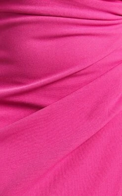 Showpo Jayra Strapless Wrap Front Maxi Dress In Hot Pink 17 Showpo Jayra Strapless Wrap Front Maxi Dress In Hot Pink -Showpo Women's Clothing Store Jayra Strapless Dress with Wrap Front in Hot Pink 2528SD21120071022529 9