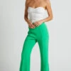 Showpo Jessa High Waisted Pants In Green