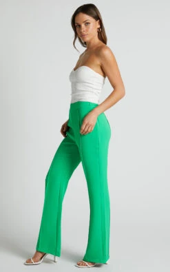 Showpo Jessa High Waisted Pants In Green 13 Showpo Jessa High Waisted Pants In Green -Showpo Women's Clothing Store Jessa Pants in Green 4
