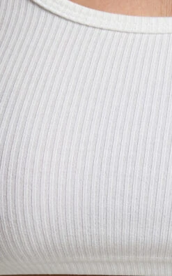 Showpo Joena Ribbed Tank In White 17 Showpo Joena Ribbed Tank In White -Showpo Women's Clothing Store Joena Ribbed Tank in White 2528ST22020033022529 10