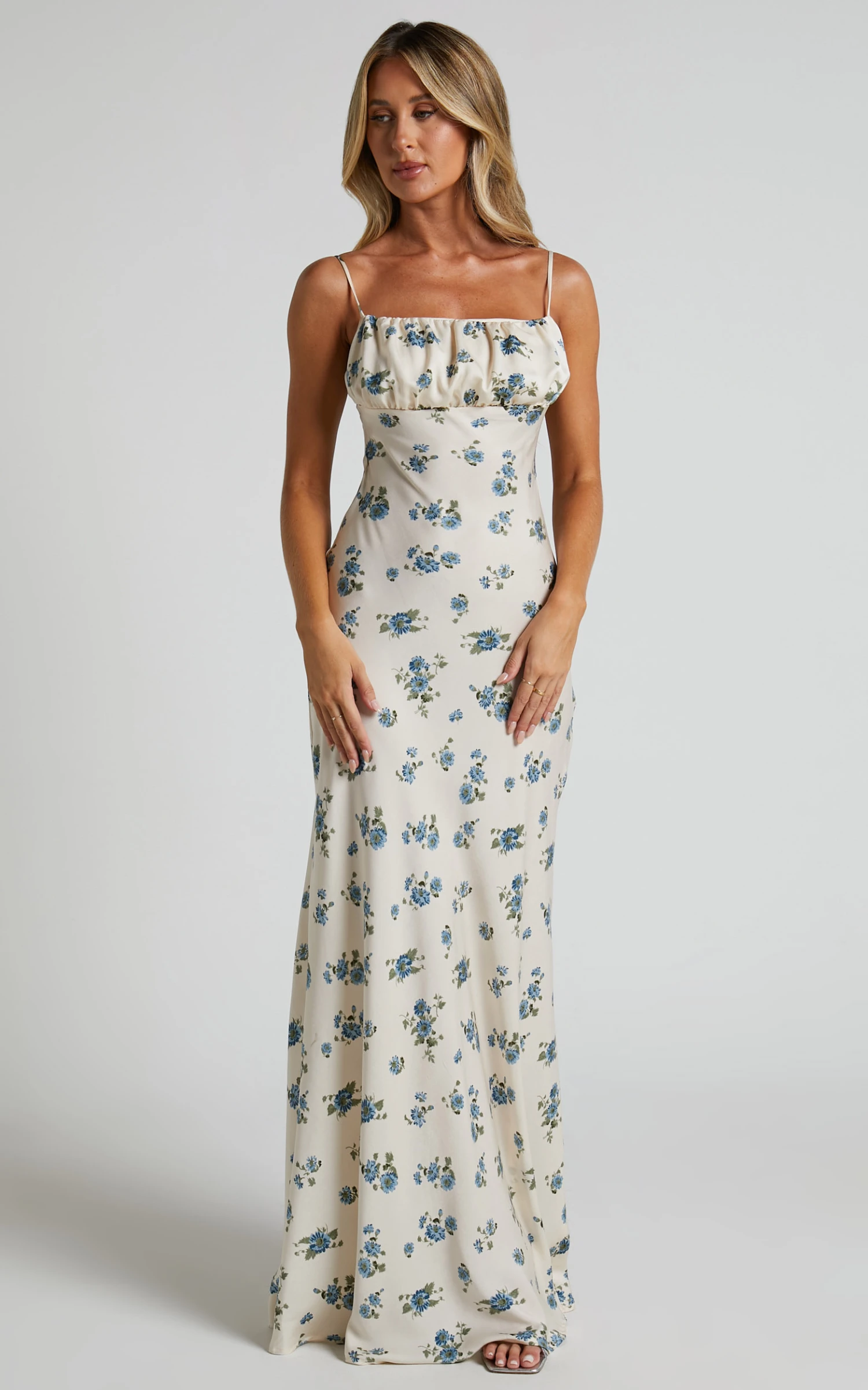 Showpo Jorhian Maxi Dress In Cream 5 Showpo Jorhian Maxi Dress In Cream - Image 5