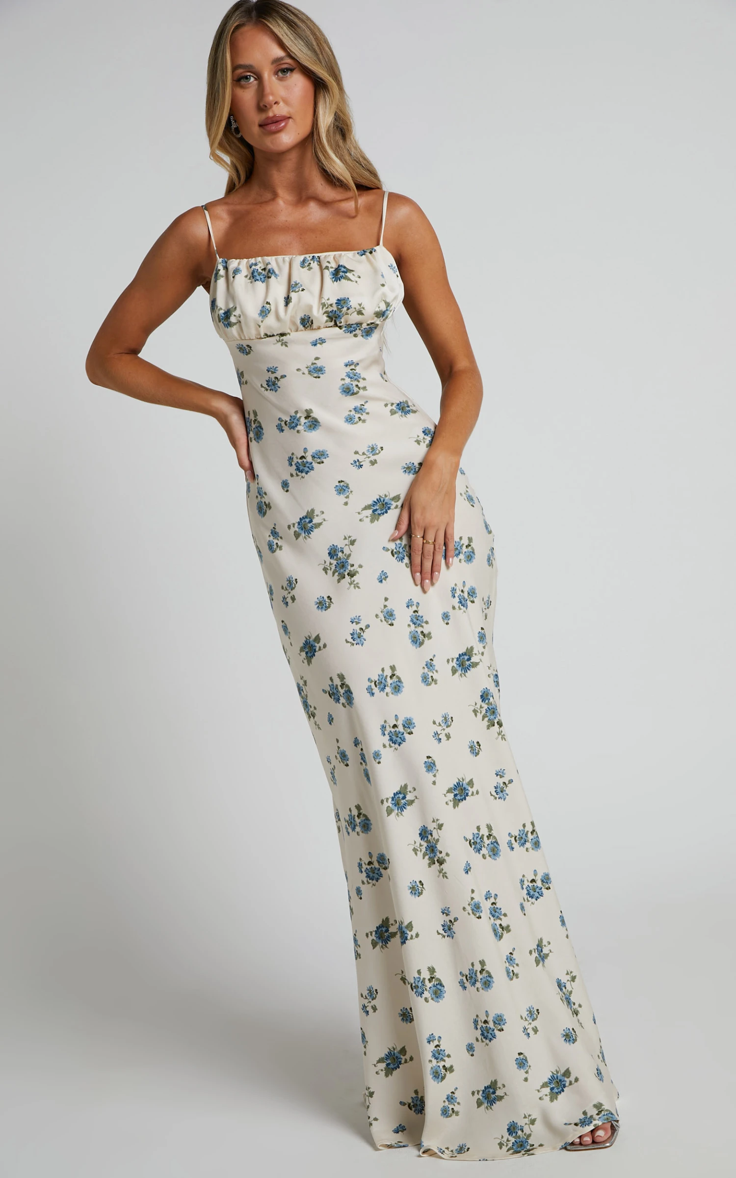 Showpo Jorhian Maxi Dress In Cream 8 Showpo Jorhian Maxi Dress In Cream - Image 8