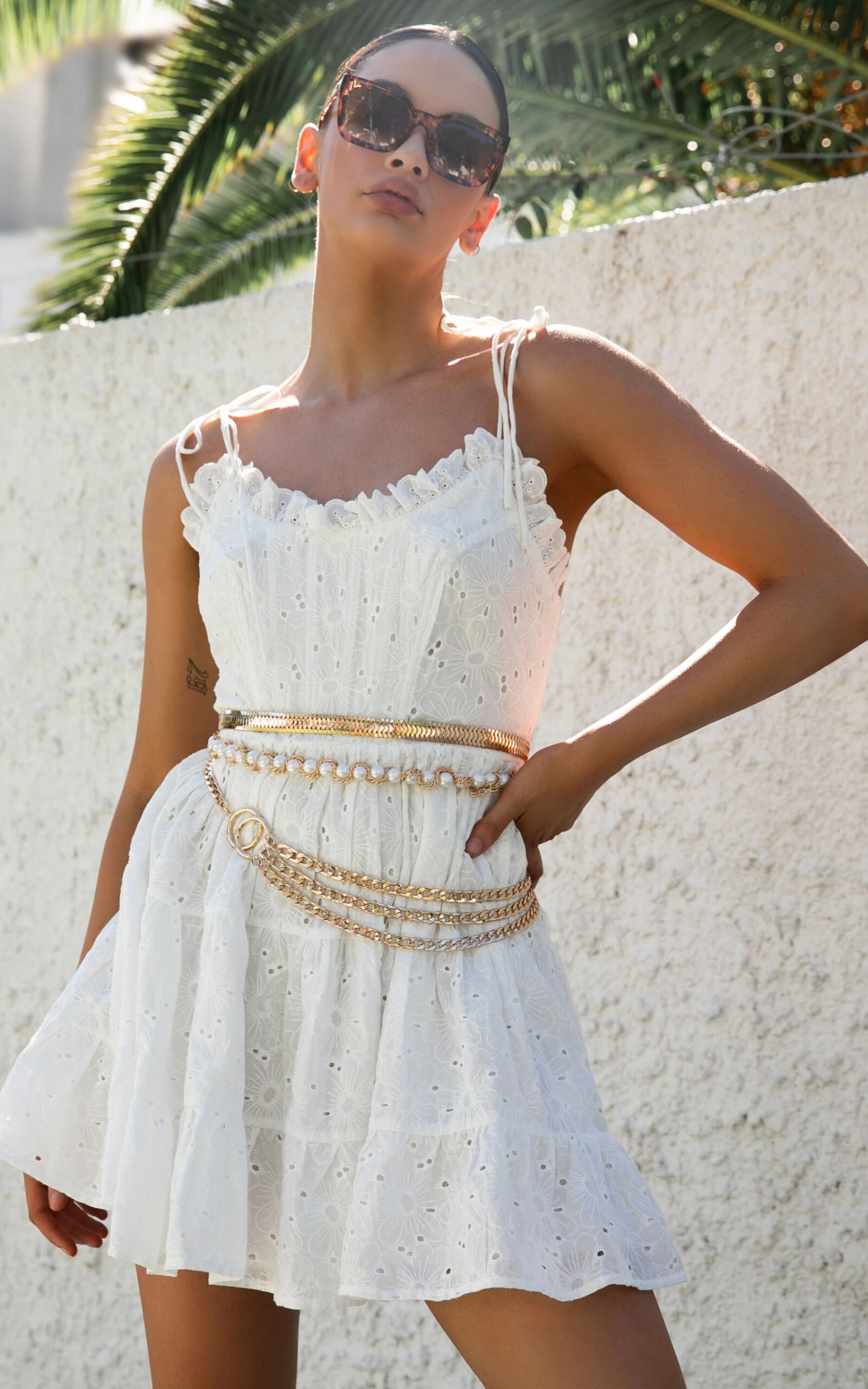 Showpo Jovanie Corset Mini Dress In White 3 Showpo Jovanie Corset Mini Dress In White - Image 3