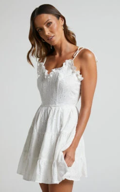 Showpo Jovanie Corset Mini Dress In White 12 Showpo Jovanie Corset Mini Dress In White -Showpo Women's Clothing Store Jovanie Corset Mini Dress in White 6