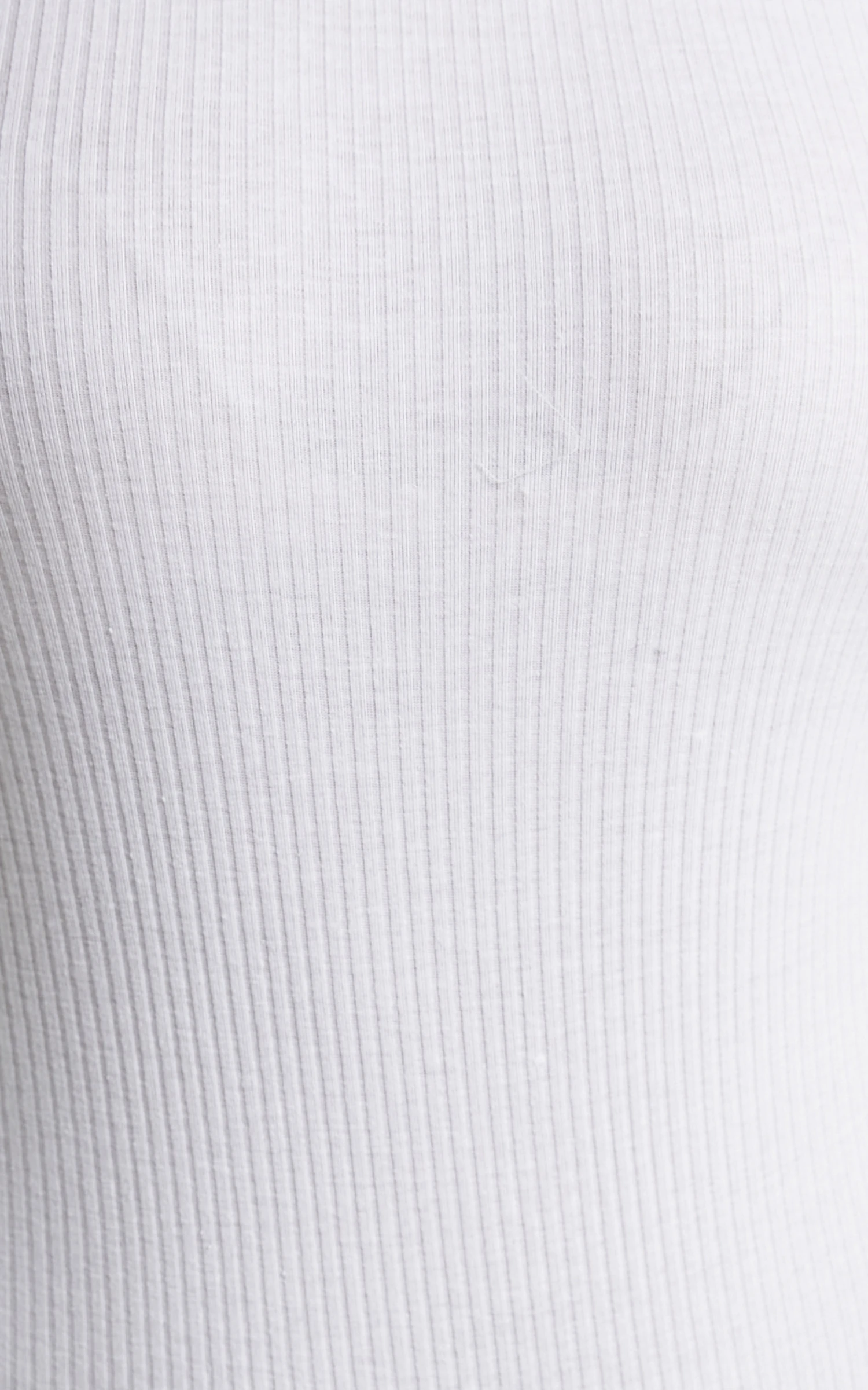 Showpo Julia High Neck Ribbed Bodysuit In White 9 Showpo Julia High Neck Ribbed Bodysuit In White - Image 9