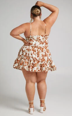 Showpo Lorelle Straight Neck Tiered Mini Dress In Shadow Floral 15 Showpo Lorelle Straight Neck Tiered Mini Dress In Shadow Floral -Showpo Women's Clothing Store Kalajzich x Riley x 11 Past 11 20.09.20216590