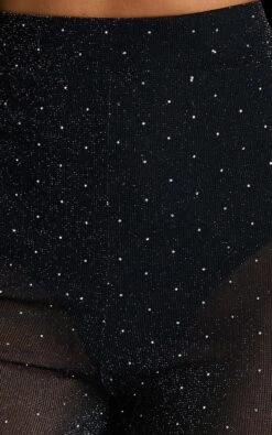 Showpo Khaimy - High Waisted Glitter Mesh Flare Pant In Black And Silver 17 Showpo Khaimy - High Waisted Glitter Mesh Flare Pant In Black And Silver -Showpo Women's Clothing Store Khaimy glitter mesh flare pant in Black and Silver 11