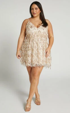 Showpo Khrizza Sequin Gathered Mini Dress In Gold 11 Showpo Khrizza Sequin Gathered Mini Dress In Gold -Showpo Women's Clothing Store Khrizza Sequin Gathered Mini Dress in Gold