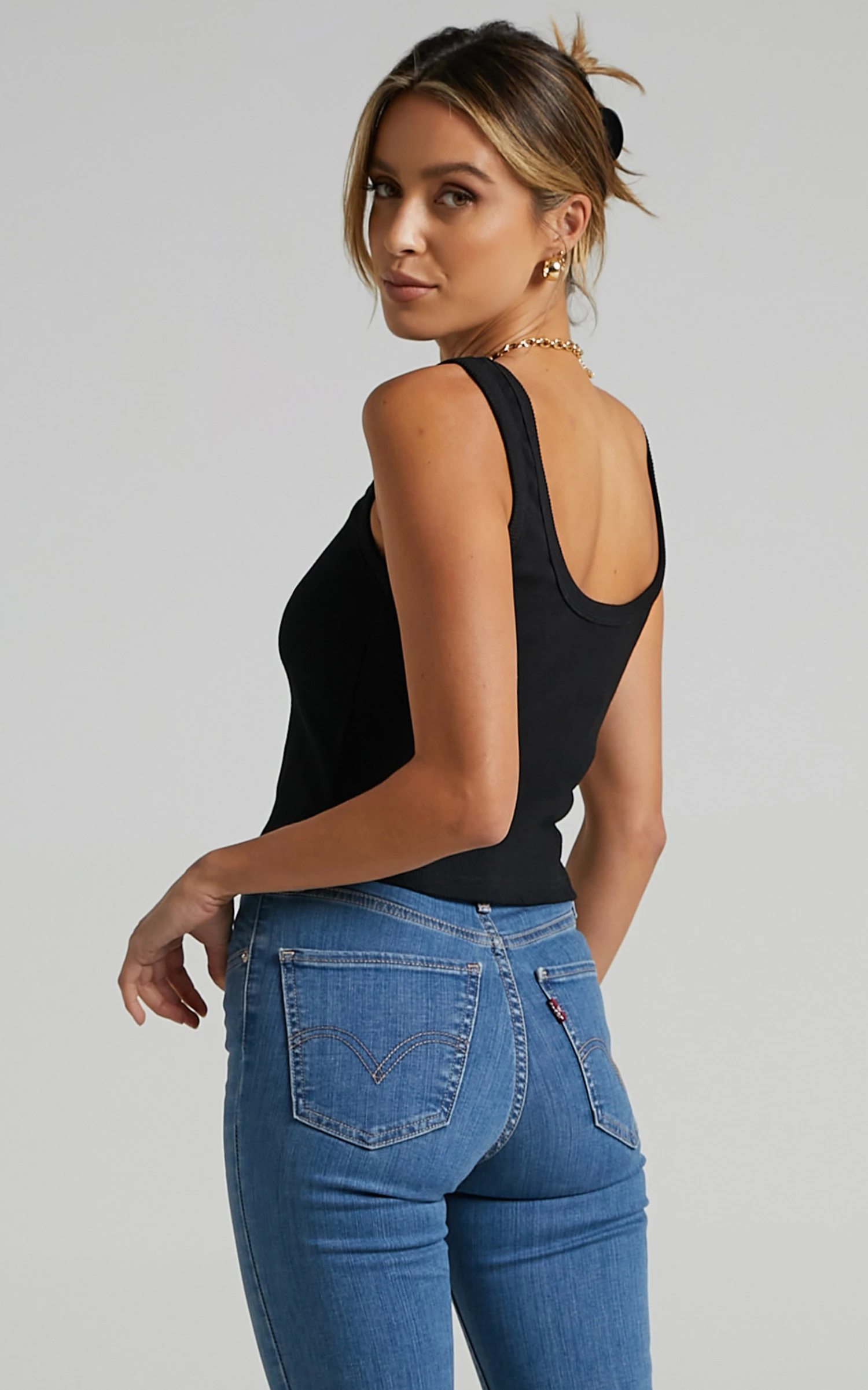 Showpo Kitura Cami In Black 7 Showpo Kitura Cami In Black - Image 7