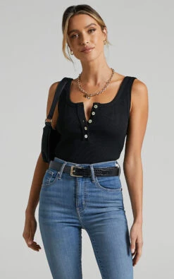 Showpo Kitura Cami In Black 13 Showpo Kitura Cami In Black -Showpo Women's Clothing Store Kitura Cami in Black S012704 Black 8