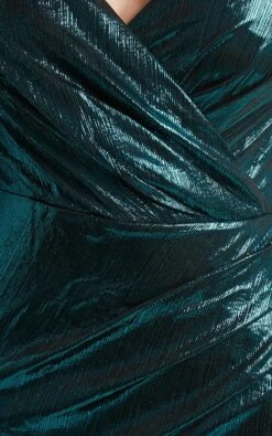 Showpo Kiyra Midi Dress - Metallic Jersey Chain Strap V Neck Dress In Teal 13 Showpo Kiyra Midi Dress - Metallic Jersey Chain Strap V Neck Dress In Teal -Showpo Women's Clothing Store Kiyra Metallic Jersey Wrap Skirt V Neck Midi Dress In Teal 9