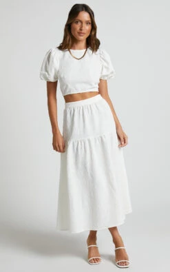 Showpo LEILIA TWO PIECE SET In White 16 Showpo LEILIA TWO PIECE SET In White -Showpo Women's Clothing Store LEILIA TWO PIECE SET in White