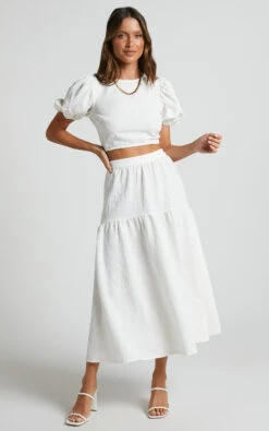 Showpo LEILIA TWO PIECE SET In White 13 Showpo LEILIA TWO PIECE SET In White -Showpo Women's Clothing Store LEILIA TWO PIECE SET in White 3