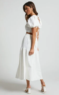 Showpo LEILIA TWO PIECE SET In White 15 Showpo LEILIA TWO PIECE SET In White -Showpo Women's Clothing Store LEILIA TWO PIECE SET in White 6