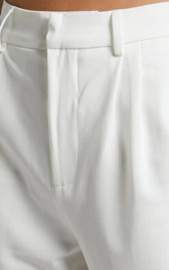 Showpo Lorcan Pants - High Waisted Tailored Pants In White 15 Showpo Lorcan Pants - High Waisted Tailored Pants In White -Showpo Women's Clothing Store LORCAN PANTS HIGH WAISTED TAILORED PANTS IN WHITE 8